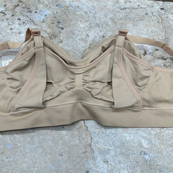 Kindred Bravely Womens Hands-Free Pumping & Nursing Bra M-Regular 34B-DD Beige - Picture 5 of 9